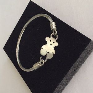 🍏50% OFF/3+...Cute Teddy Bear Bangle